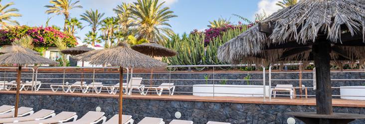 TERRASSE SOLARIUM Hôtel HL Club Playa Blanca**** Lanzarote